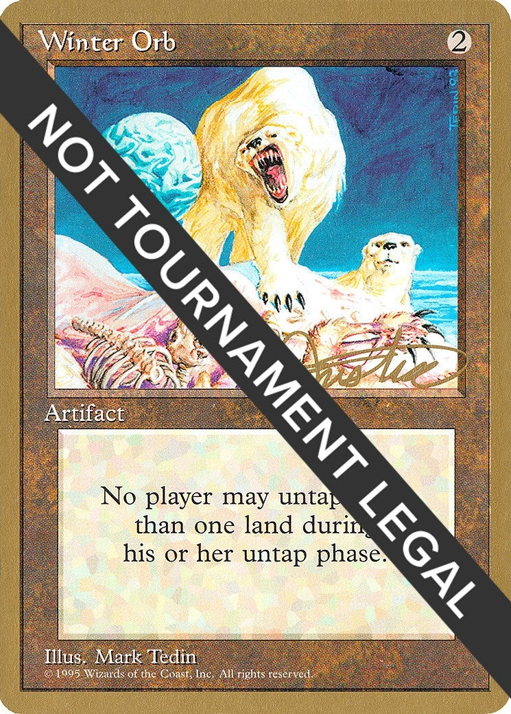 Image for Winter Orb - 1996 Mark Justice (4ED) (WCD) - Magic: The Gathering