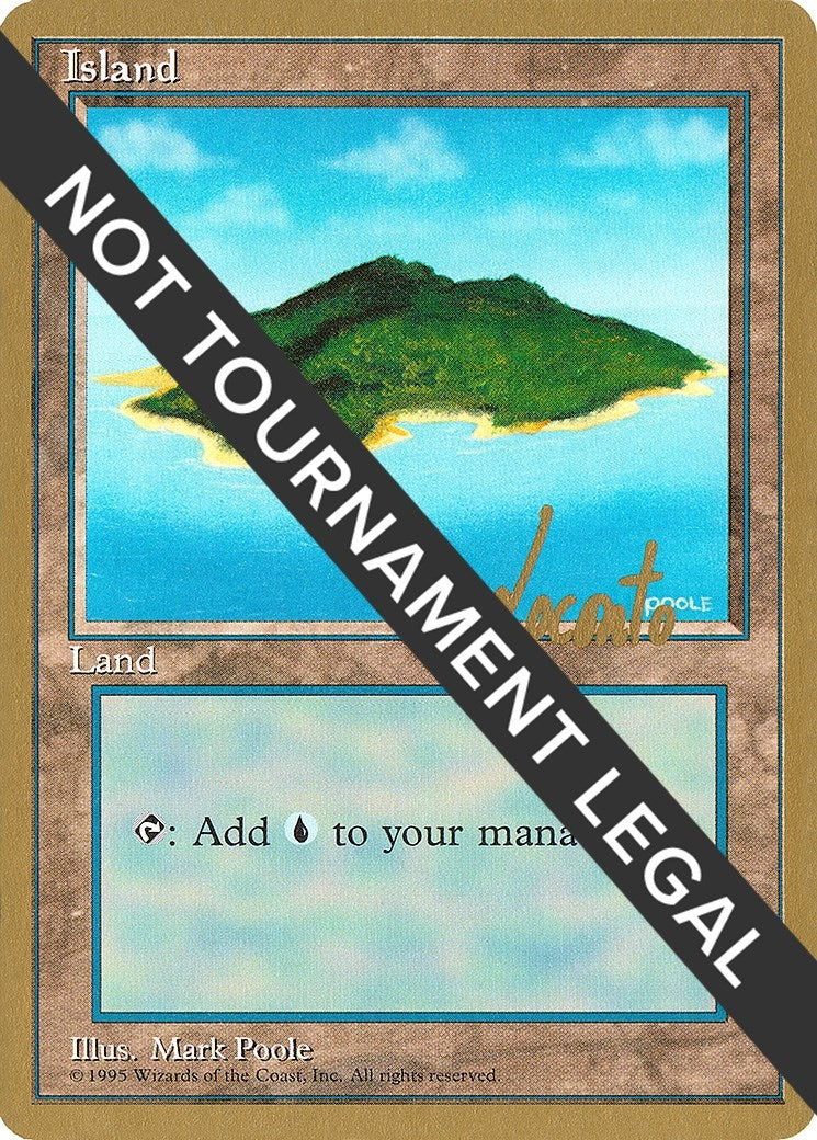 Image for Island (B) - 1996 Michael Loconto (4ED) - Magic: The Gathering