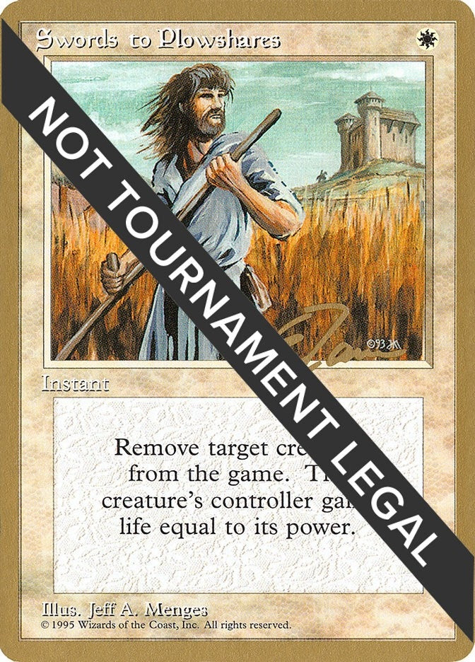Image for Swords to Plowshares - 1996 Michael Loconto (4ED) - Magic: The Gathering