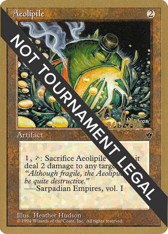 Image for Aeolipile - 1996 Preston Poulter (FEM) (WCD) - Magic: The Gathering