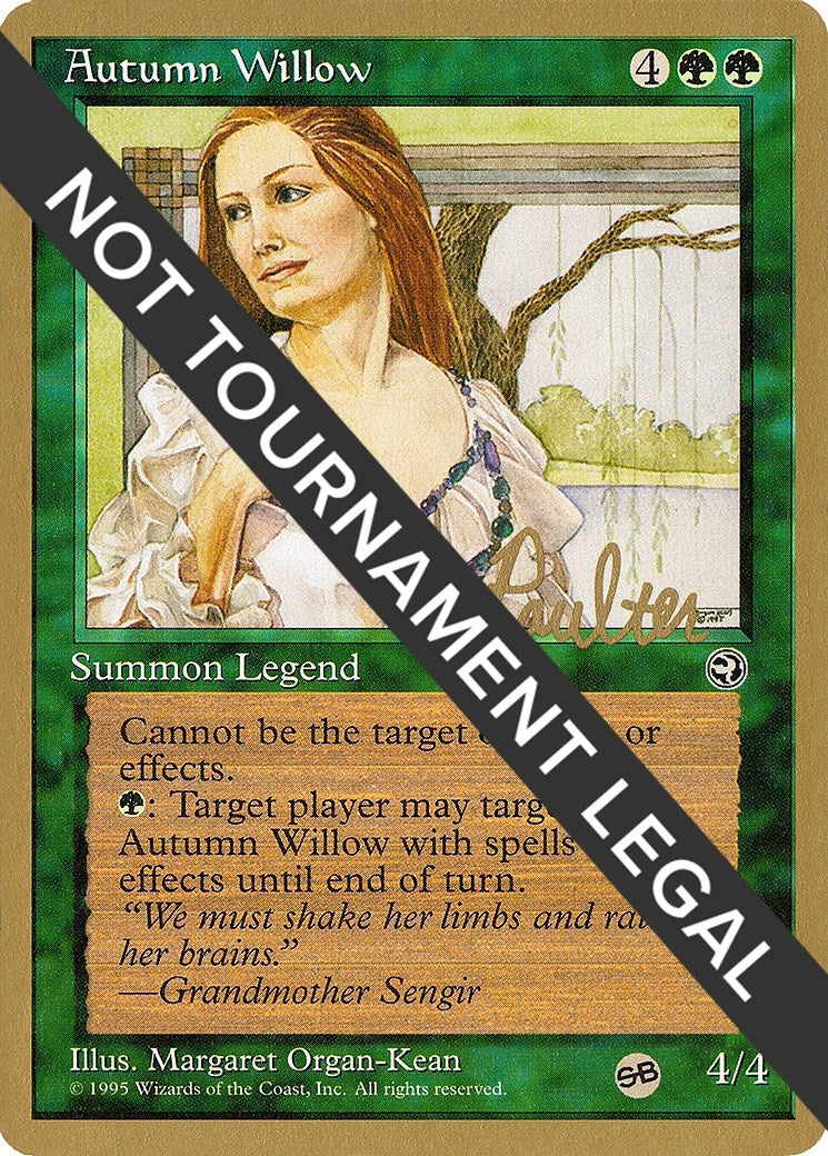 Image for Autumn Willow - 1996 Preston Poulter (HML) (SB) - Magic: The Gathering