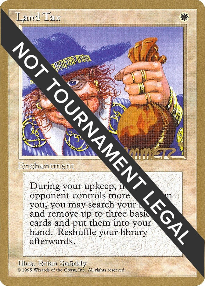 Image for Land Tax - 1996 Preston Poulter (4ED) - Magic: The Gathering