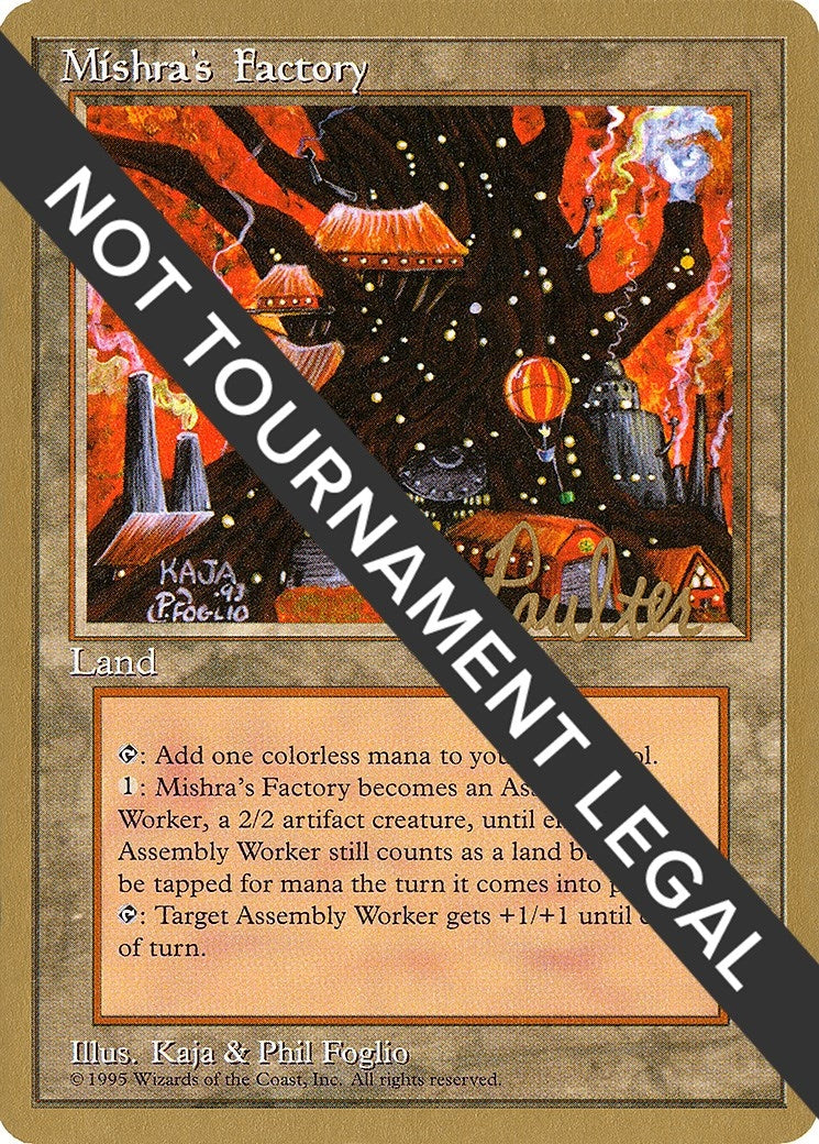 Image for Mishra's Factory - 1996 Preston Poulter (4ED) - Magic: The Gathering