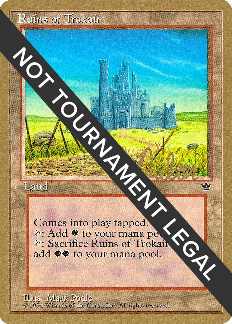 Image for Ruins of Trokair - 1996 Preston Poulter (FEM) (WCD) - Magic: The Gathering