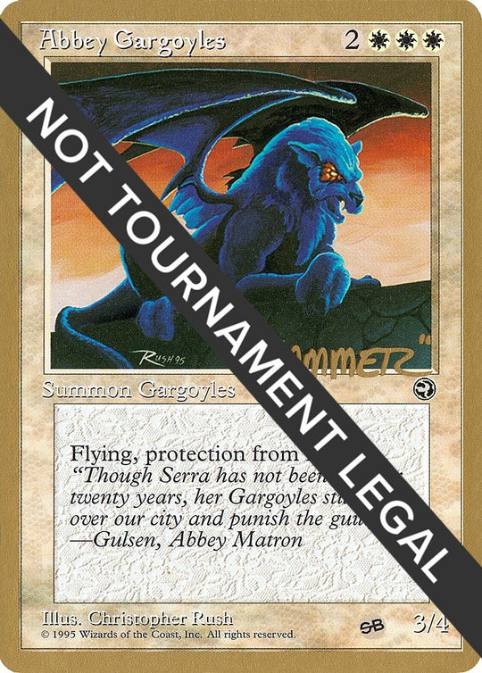 Image for Abbey Gargoyles - 1996 Shawn "Hammer" Regnier (HML) (SB) (WCD) - Magic: The Gathering