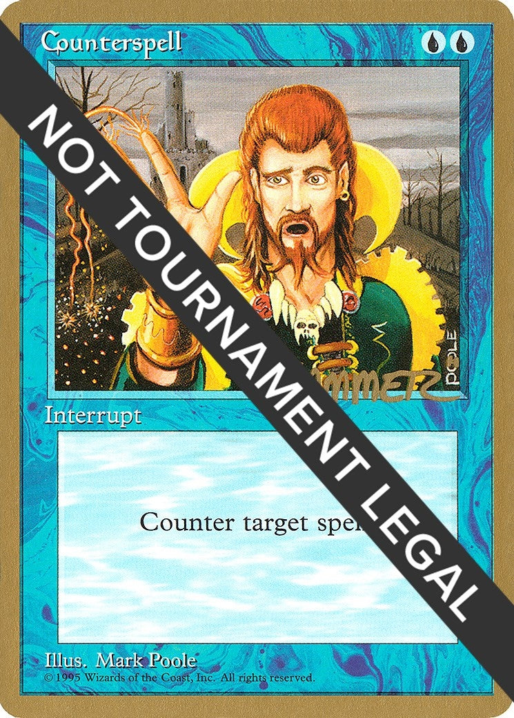 Image for Counterspell - 1996 Shawn "Hammer" Regnier (4ED) - Magic: The Gathering