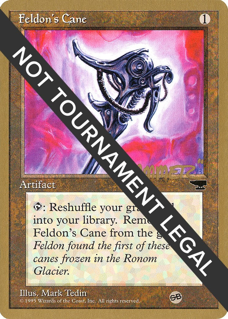 Image for Feldon's Cane - 1996 Shawn "Hammer" Regnier (CHR) (SB) - Magic: The Gathering
