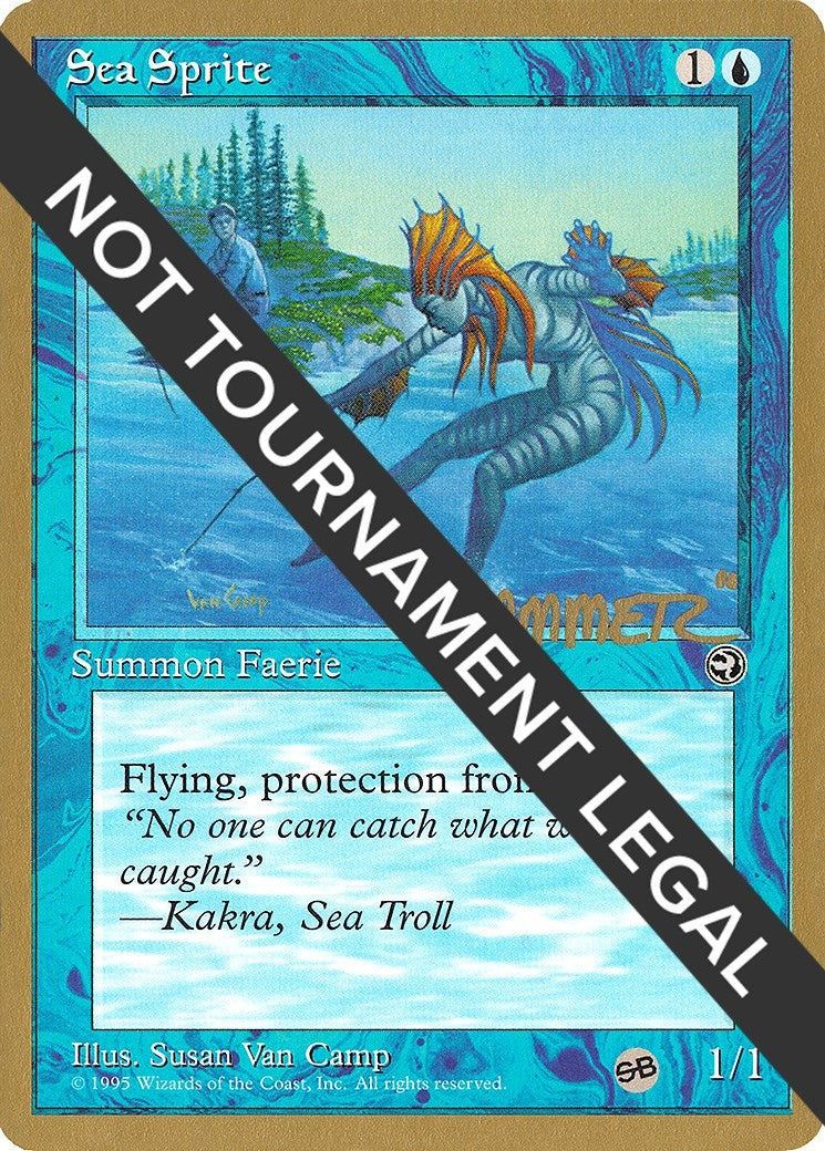 Image for Sea Sprite - 1996 Shawn "Hammer" Regnier (HML) (SB) - Magic: The Gathering