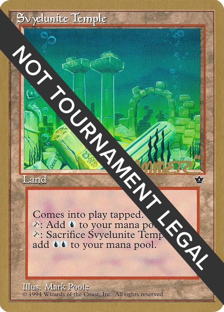 Image for Svyelunite Temple - 1996 Shawn "Hammer" Regnier (FEM) (WCD) - Magic: The Gathering