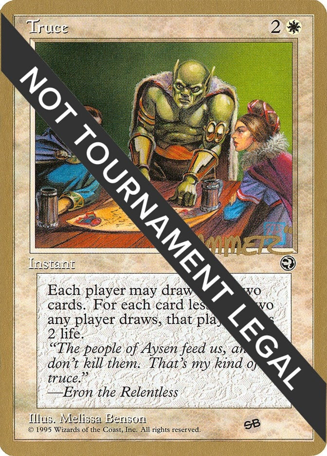 Image for Truce - 1996 Shawn "Hammer" Regnier (HML) (SB) - Magic: The Gathering