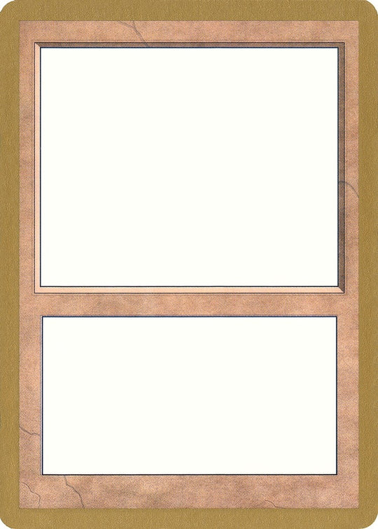 Image for 1997 World Championship Blank Card (WCD) - Magic: The Gathering