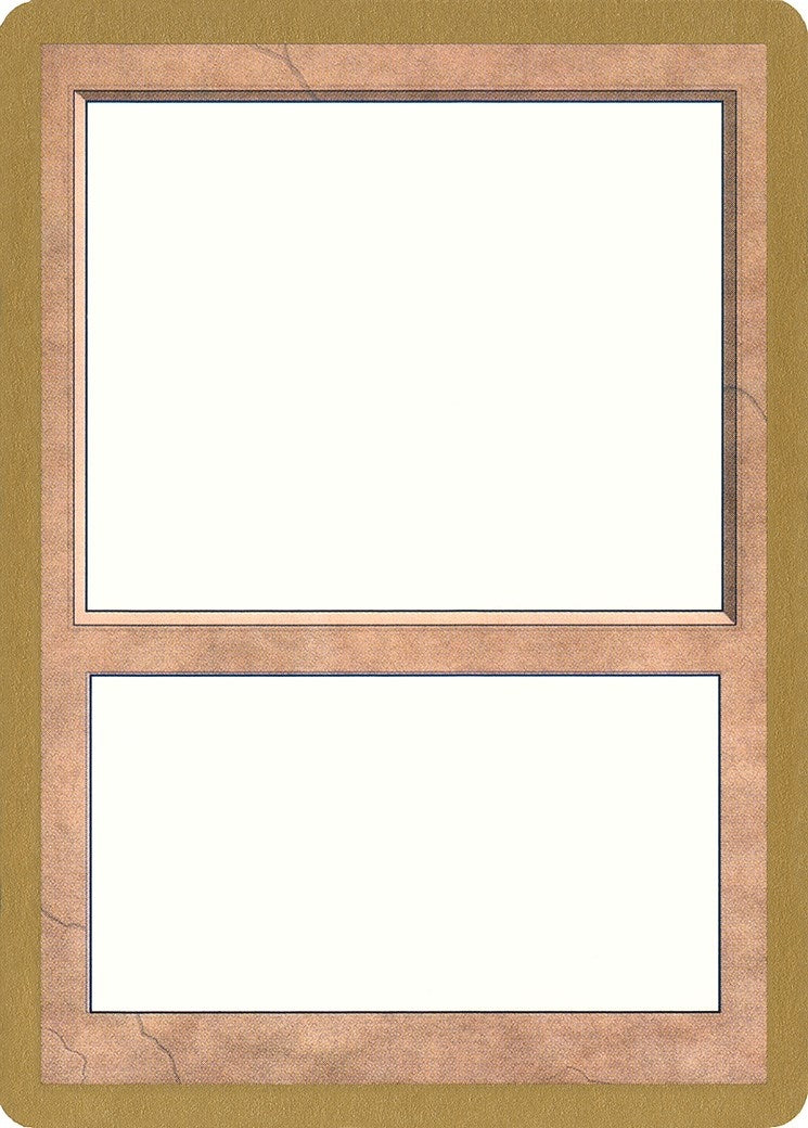 Image for 1997 World Championship Blank Card (WCD) - Magic: The Gathering