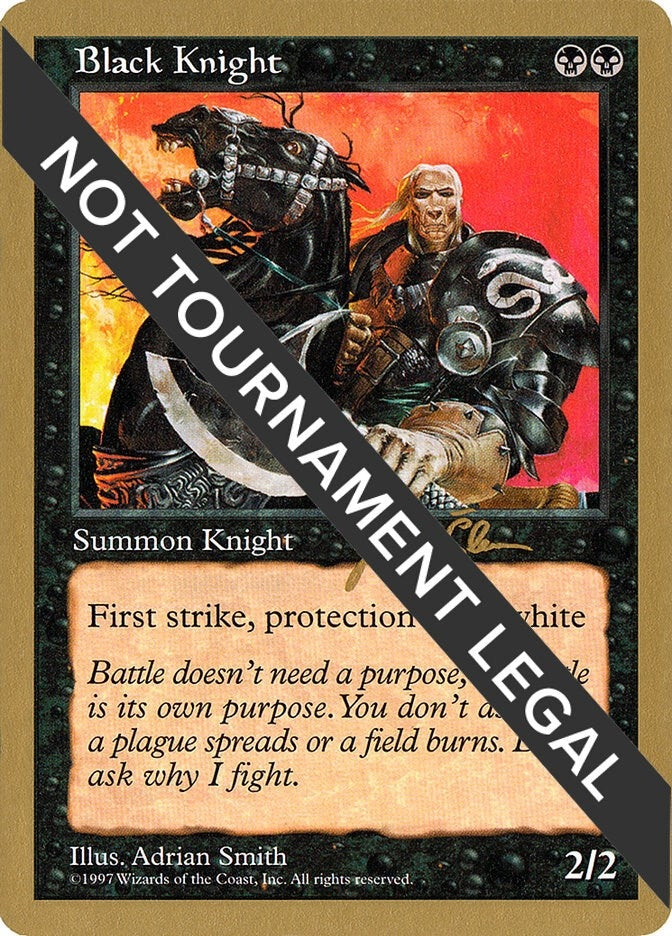 Image for Black Knight - 1997 Jakub Slemr (5ED) (WCD) - Magic: The Gathering