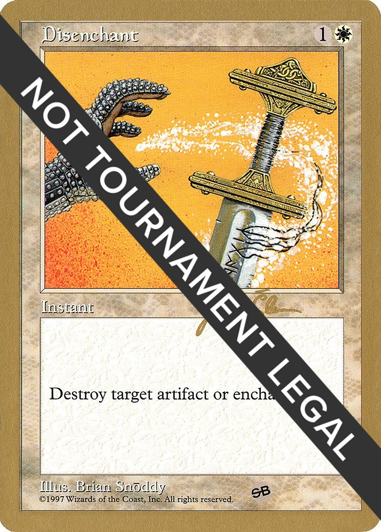 Image for Disenchant - 1997 Jakub Slemr (5ED) (SB) (WCD) - Magic: The Gathering