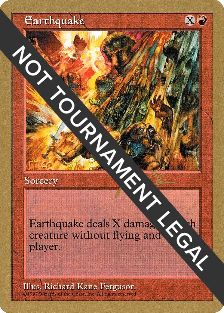 Image for Earthquake - 1997 Jakub Slemr (5ED) (WCD) - Magic: The Gathering
