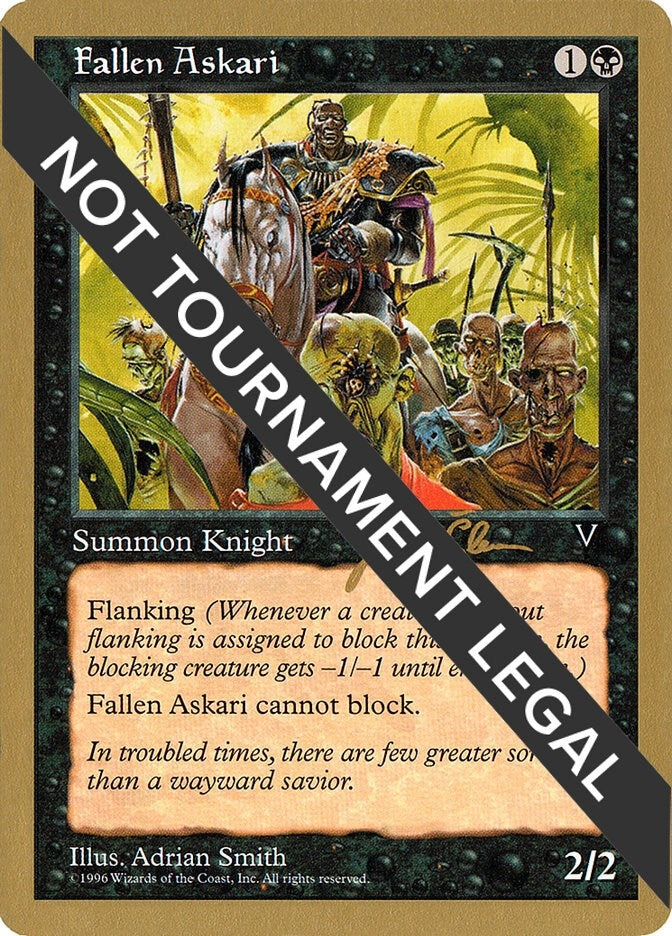 Image for Fallen Askari - 1997 Jakub Slemr (VIS) - Magic: The Gathering