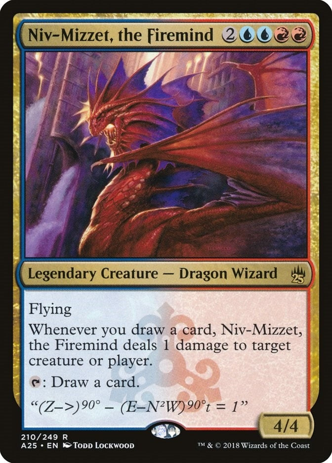 Image for Niv-Mizzet, the Firemind (210) - Magic: The Gathering