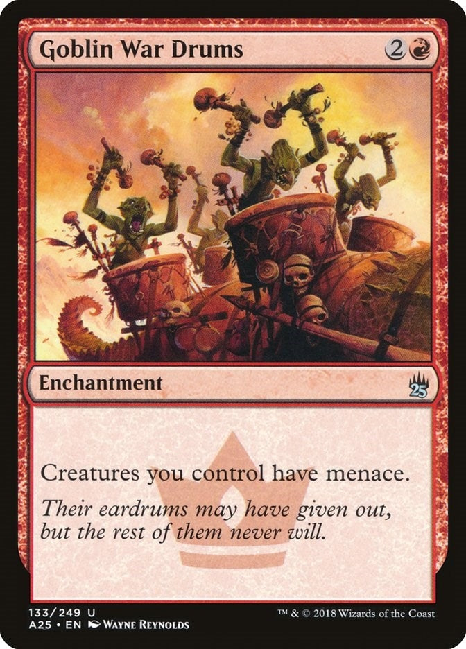Image for Goblin War Drums (133) - Magic: The Gathering