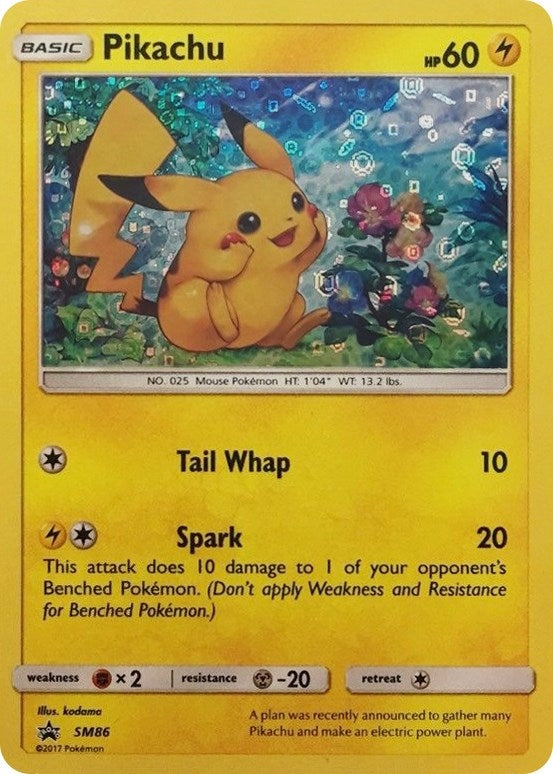 Image for Pikachu - SM86 (General Mills Promo) (SM86) (MCAP) - Pokemon