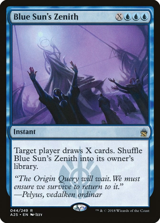 Image for Blue Sun's Zenith (44) - Magic: The Gathering