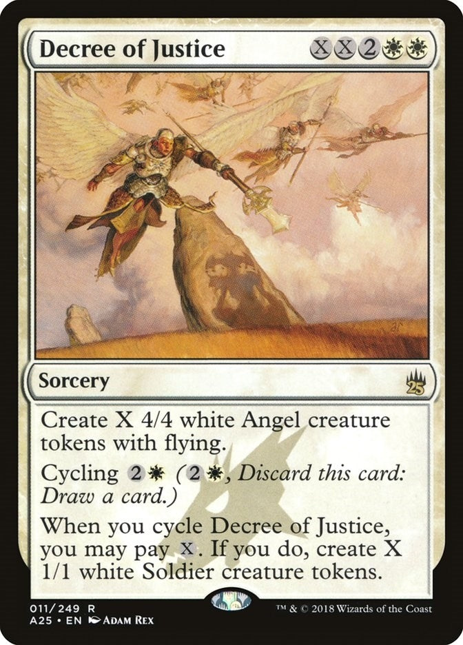 Image for Decree of Justice (11) - Magic: The Gathering