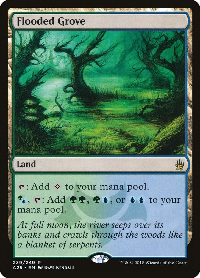 Image for Flooded Grove (239) - Magic: The Gathering