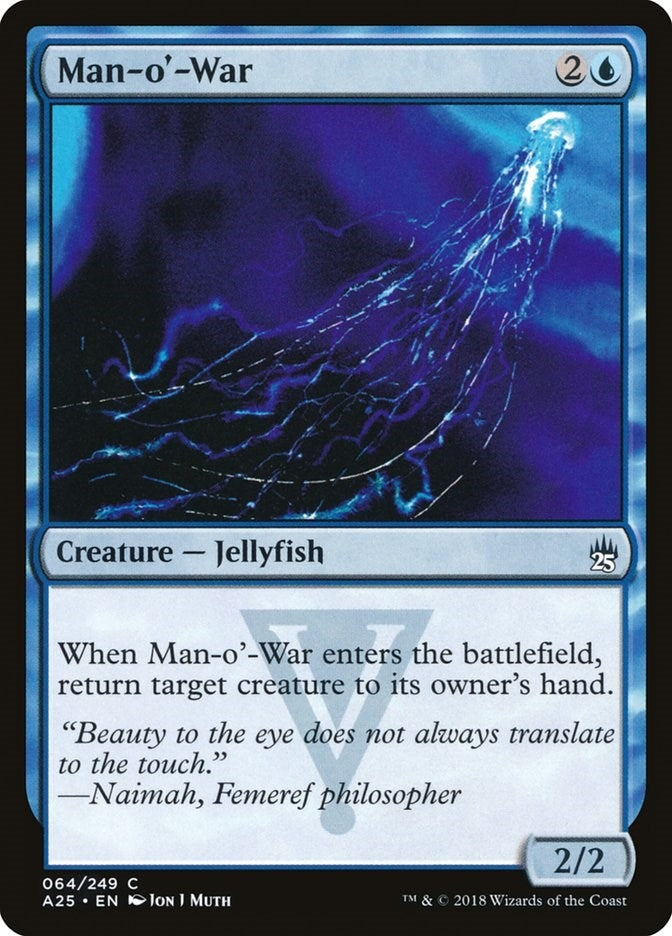 Image for Man-o'-War (64) - Magic: The Gathering