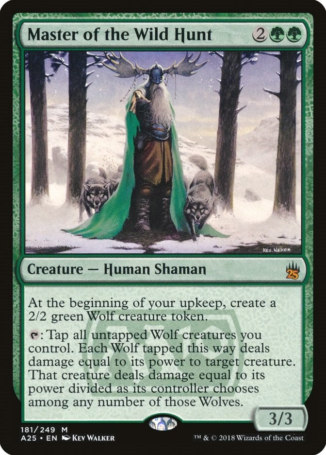 Image for Master of the Wild Hunt (181) - Magic: The Gathering