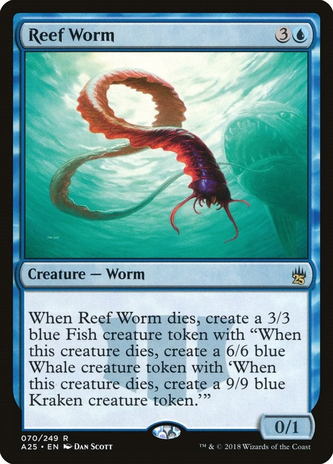 Image for Reef Worm (70) - Magic: The Gathering