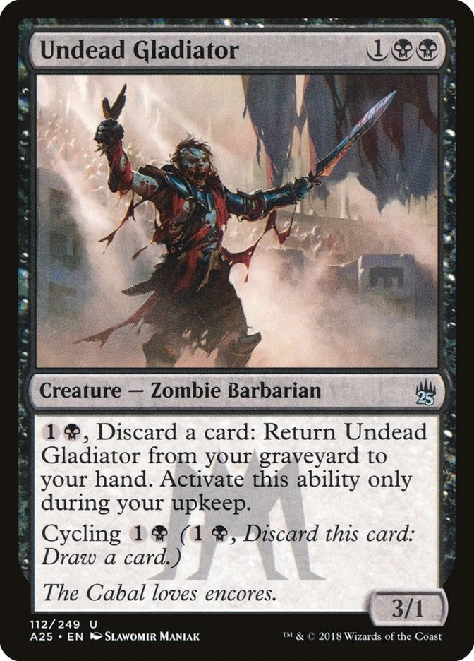 Image for Undead Gladiator (112) - Magic: The Gathering