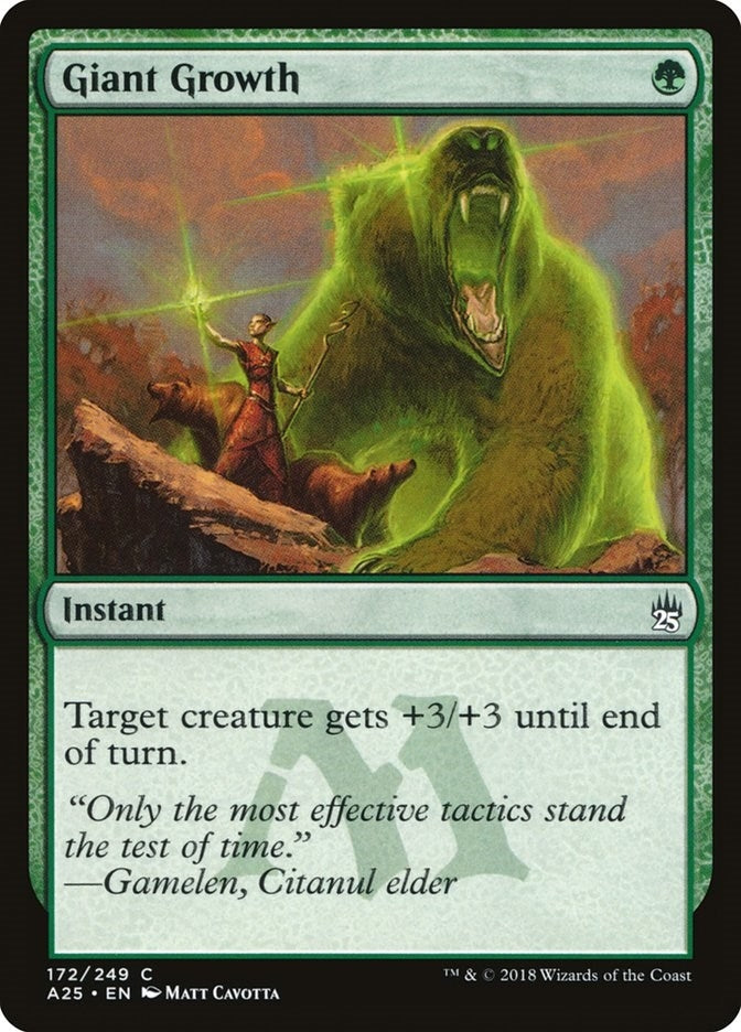 Image for Giant Growth (172) - Magic: The Gathering