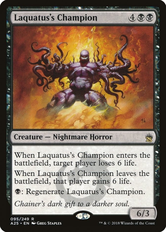 Image for Laquatus's Champion (95) - Magic: The Gathering