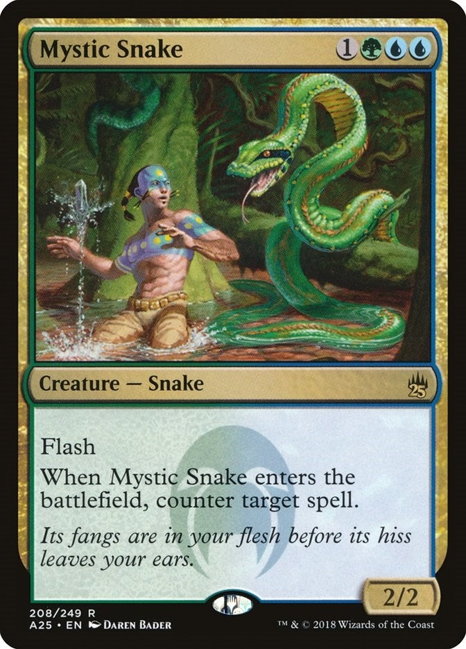 Image for Mystic Snake (208) - Magic: The Gathering