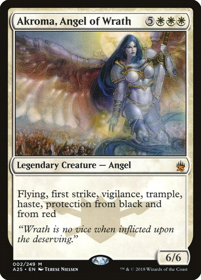 Image for Akroma, Angel of Wrath (2) (A25) - Magic: The Gathering