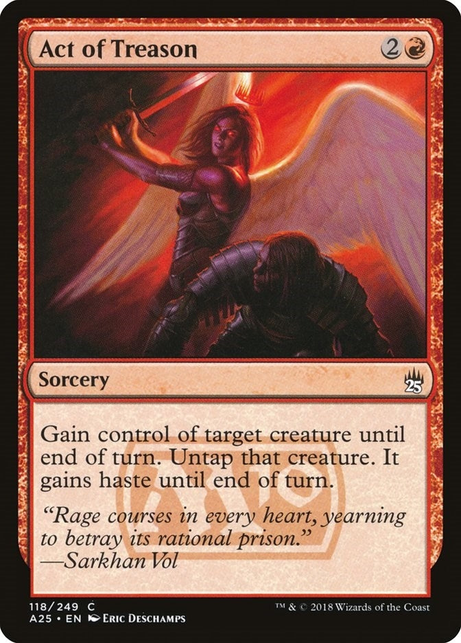 Image for Act of Treason (118) (A25) - Magic: The Gathering