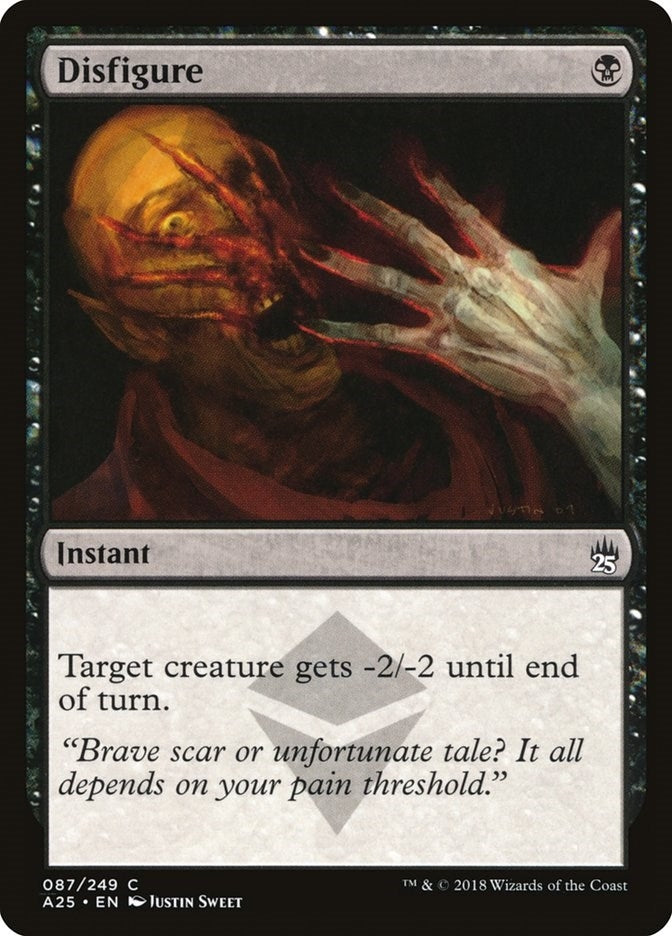 Image for Disfigure (87) - Magic: The Gathering