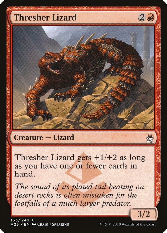 Image for Thresher Lizard (153) - Magic: The Gathering