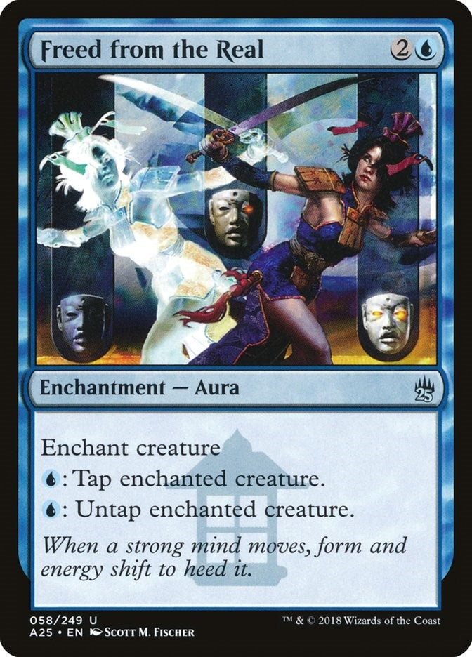 Image for Freed from the Real (58) - Magic: The Gathering