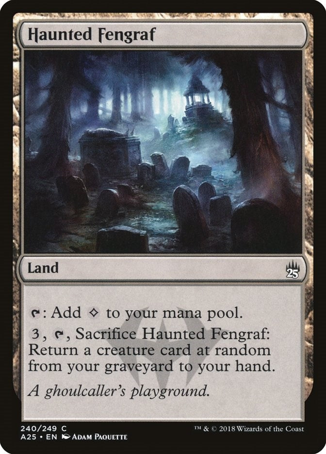 Image for Haunted Fengraf (240) - Magic: The Gathering