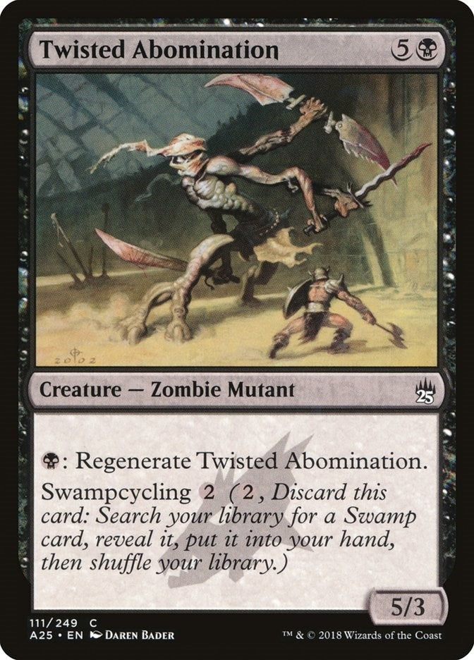 Image for Twisted Abomination (111) - Magic: The Gathering