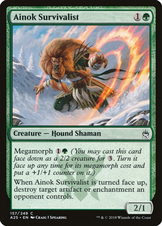 Image for Ainok Survivalist (157) (A25) - Magic: The Gathering