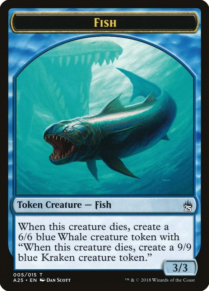 Image for Fish Token (005) (5) - Magic: The Gathering