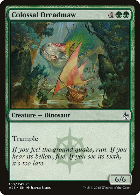 Image for Colossal Dreadmaw (163) (A25) - Magic: The Gathering