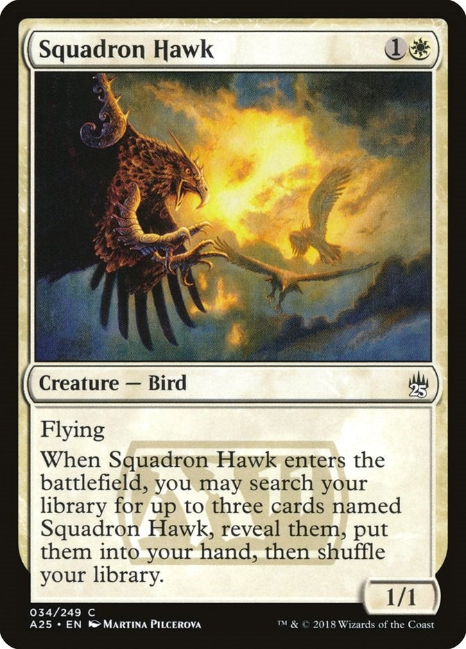 Image for Squadron Hawk (34) - Magic: The Gathering