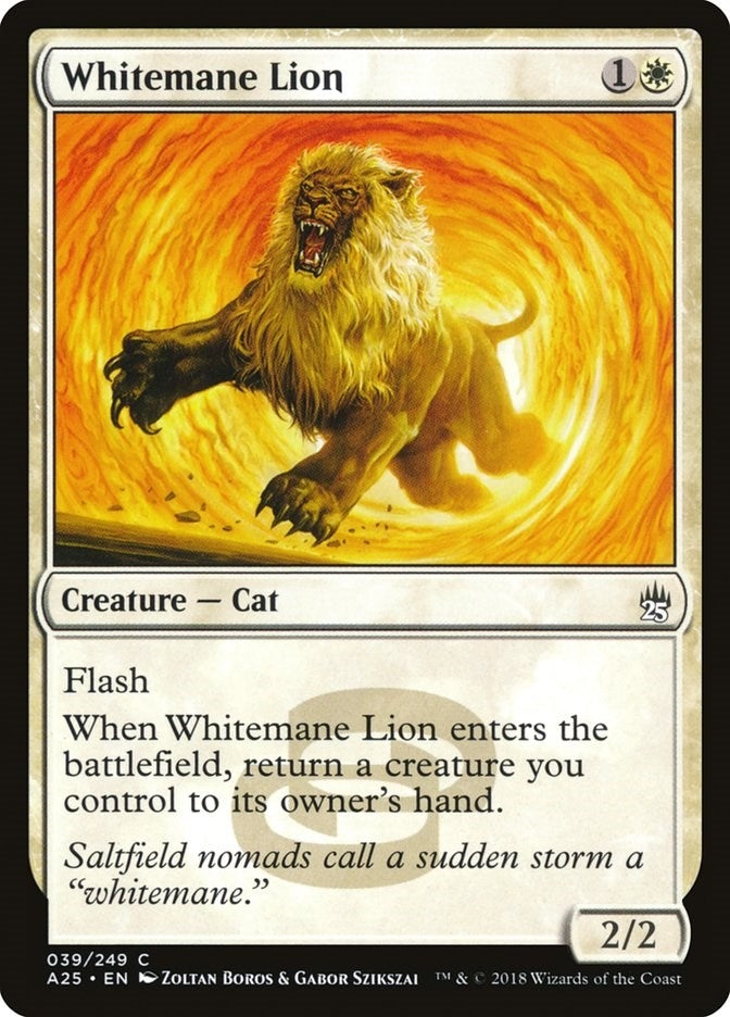 Image for Whitemane Lion (39) - Magic: The Gathering
