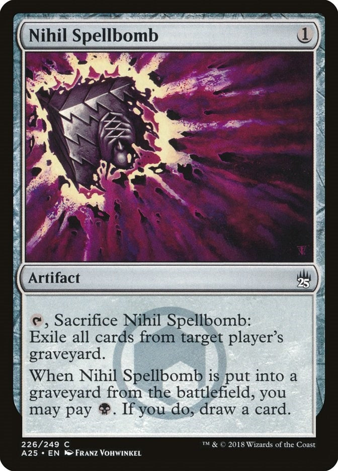 Image for Nihil Spellbomb (226) - Magic: The Gathering