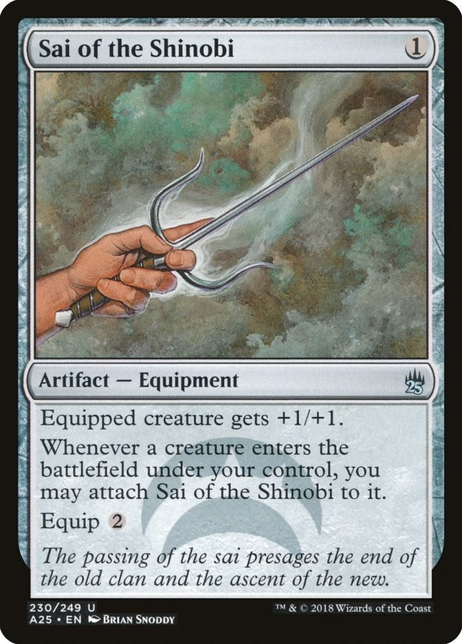 Image for Sai of the Shinobi (230) - Magic: The Gathering