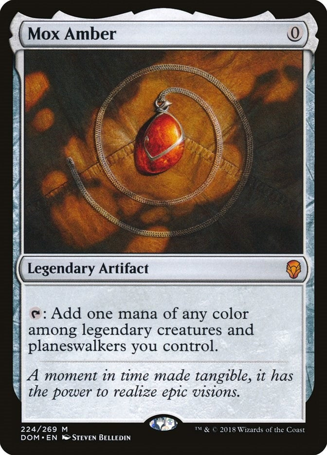 Image for Mox Amber (224) - Magic: The Gathering