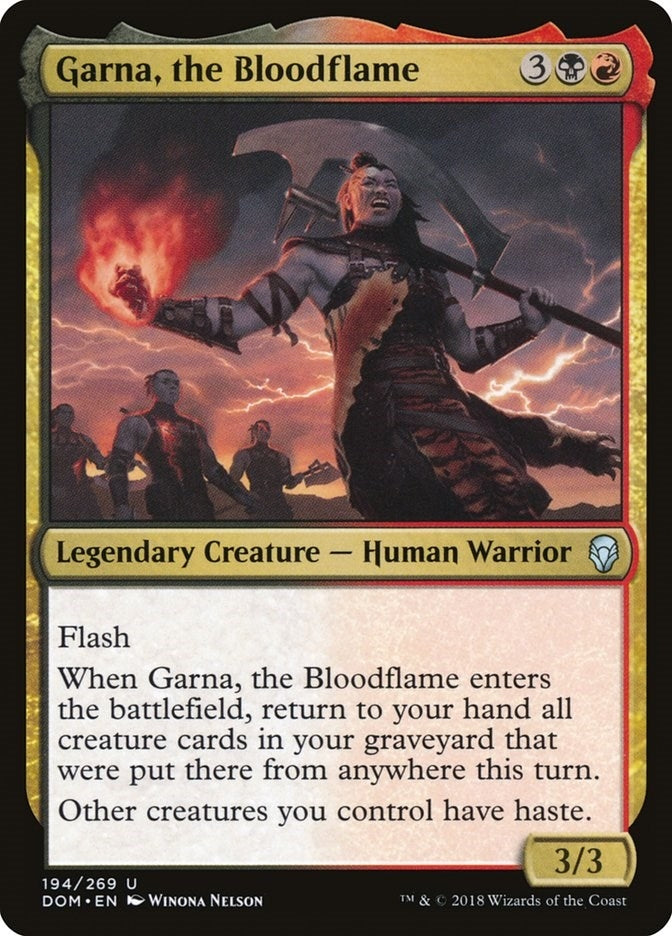 Image for Garna, the Bloodflame (194) - Magic: The Gathering