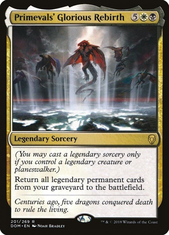Image for Primevals' Glorious Rebirth (201) - Magic: The Gathering